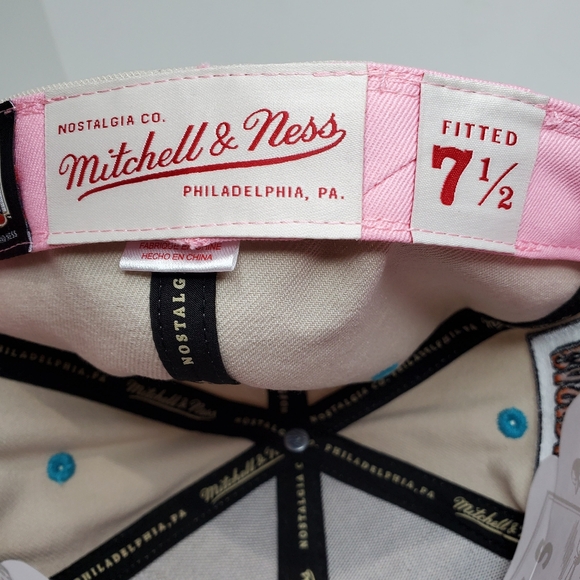 Topps Lids x Mitchell & Ness Los Angeles Dodgers Fitted Baseball Hat Cap - Picture 8 of 10